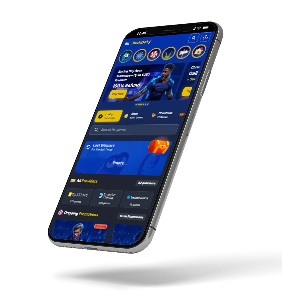 jackpoty casino mobile image
